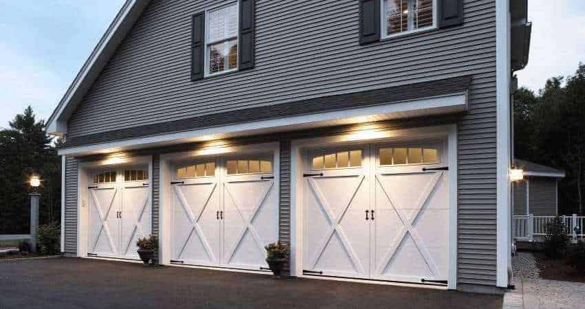 Residential Steel Garage Door - Courtyard Model 