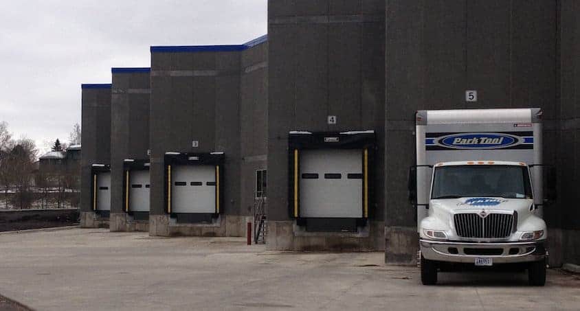 sectional steel garage doors for minneapolis loading dock