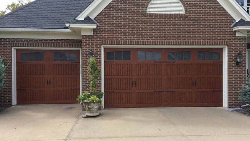 Residential garage doors - the new 983 Impressions Collection Woodbury