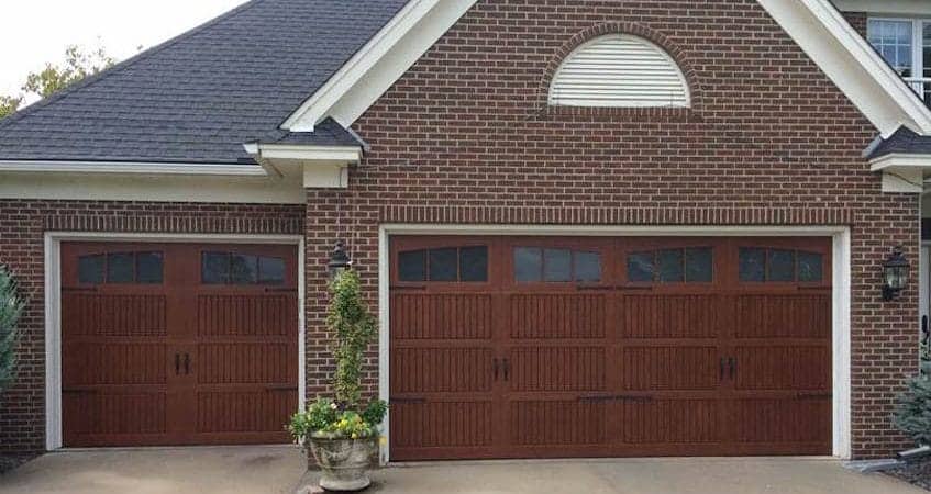 Residential garage doors - the new 983 Impressions Collection Woodbury