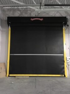 Overhead Door Co series 995 high speed rubber door at Plymouth Public Works