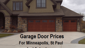 Garage Door Prices Minneapolis St Paul