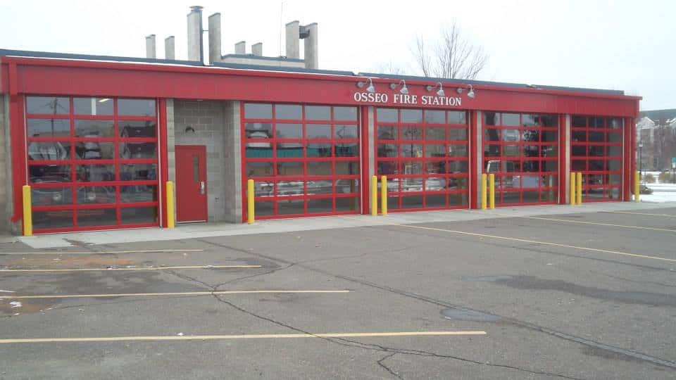 Sectional Aluminum & Glass Door